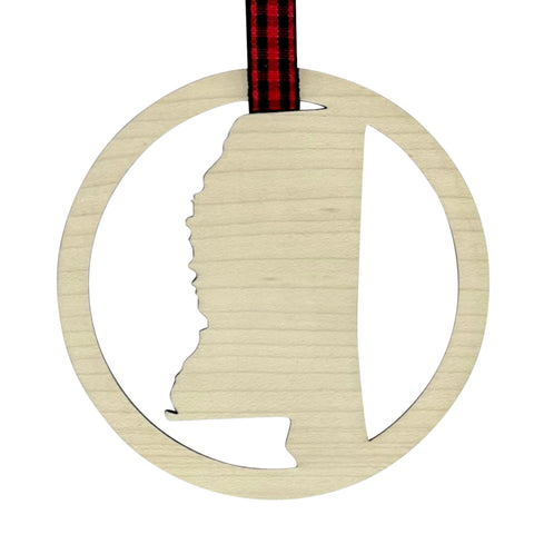 Mississippi Border Ornament