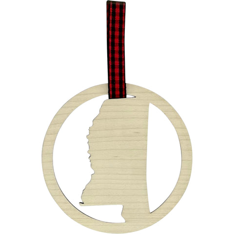 Mississippi Border Ornament