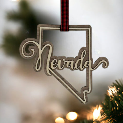 Nevada Double Layer Ornament