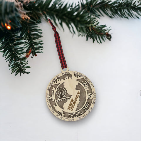 Deck the halls with Jersey pride! Introducing the New Jersey State Highlights Ornament – a perfect blend of Garden State glory and festive flair. Celebrate your roots in style!