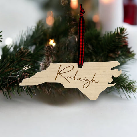 North Carolina City Ornament