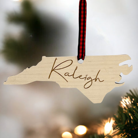 North Carolina City Ornament