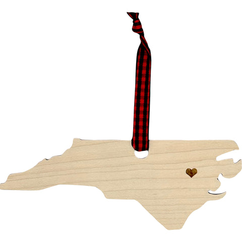 North Carolina Custom Home Town Ornament