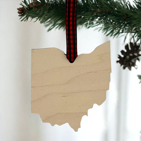 Ohio Simple Ornament