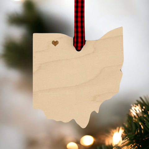 Ohio Custom Home Town Ornament