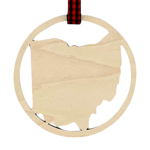 Ohio Border Ornament