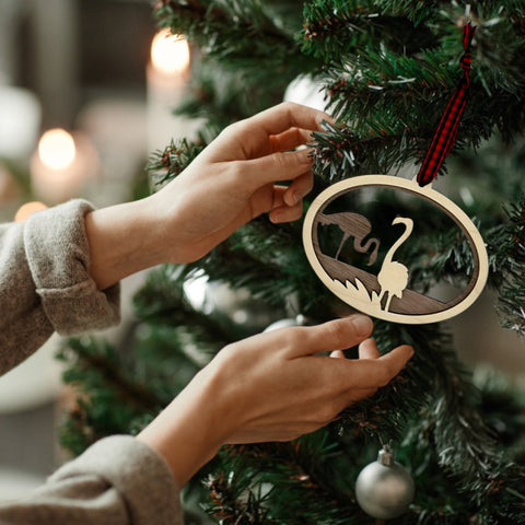 Peaceful Plumage Bird Ornament