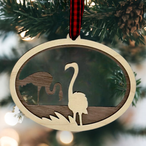 Peaceful Plumage Bird Ornament