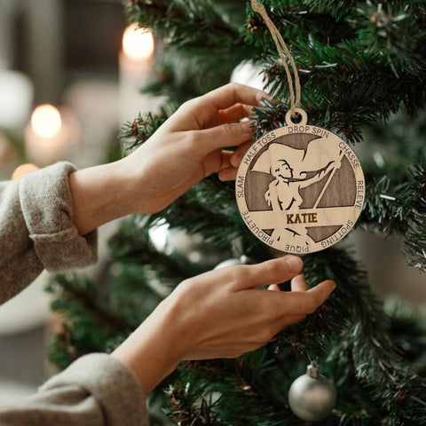 Add a personalized touch to your tree with our Color Guard Ornament! Celebrate the artistry and precision of color guard with this unique and festive keepsake. Elevate your holiday decor with a touch of personalized cheer. Order yours now for a season of marching to the beat of your own holiday style.