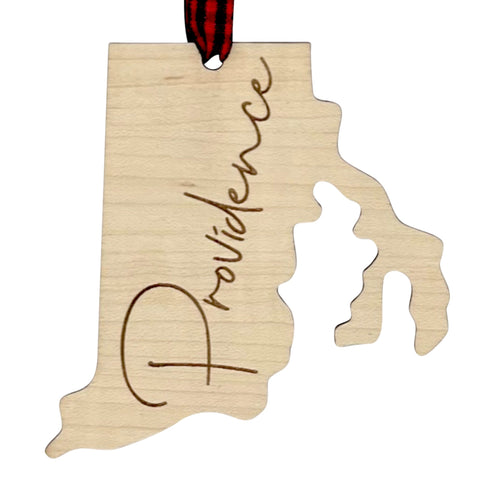 Rhode Island City Ornament