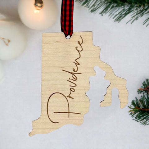 Rhode Island City Ornament