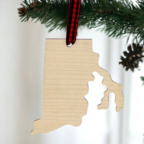 Rhode Island Simple Ornament