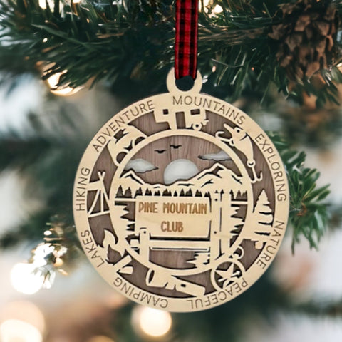 Rocky Mountains Ornament