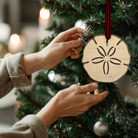 Sand Dollar Layered Ornament