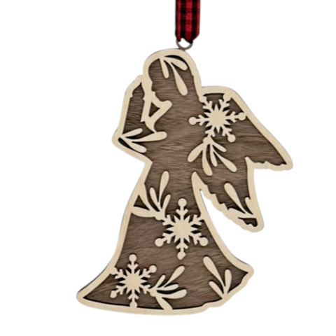 Serene Praying Angel Ornament