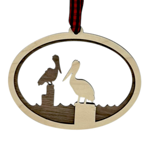 Serenity Winged Bird Ornament