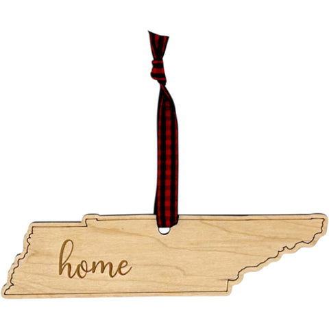 Tennessee Home Script Ornament