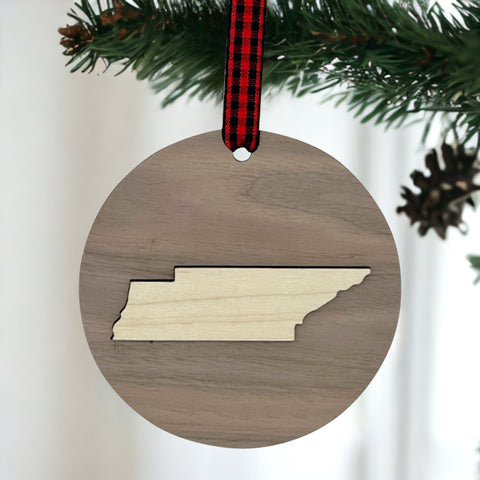 Tennessee Raised Ornament