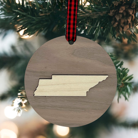 Tennessee Raised Ornament