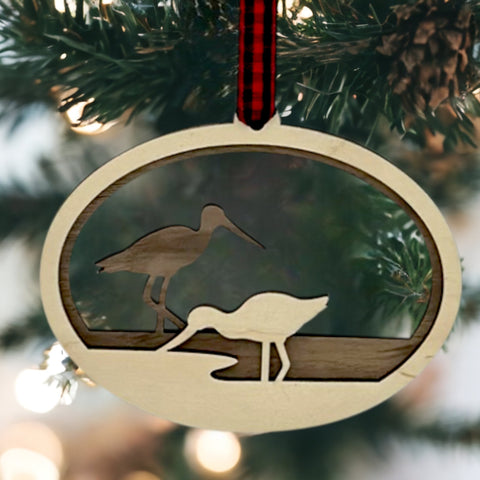 Timeless Lovebirds Ornament