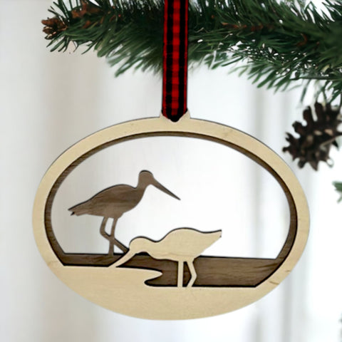 Timeless Lovebirds Ornament