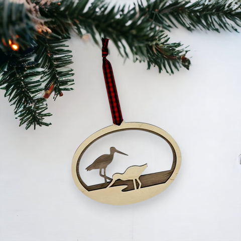 Timeless Lovebirds Ornament