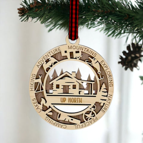 Up North Woods Ornament