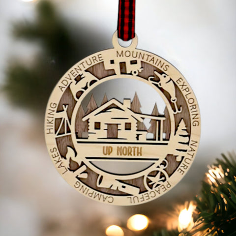 Up North Woods Ornament