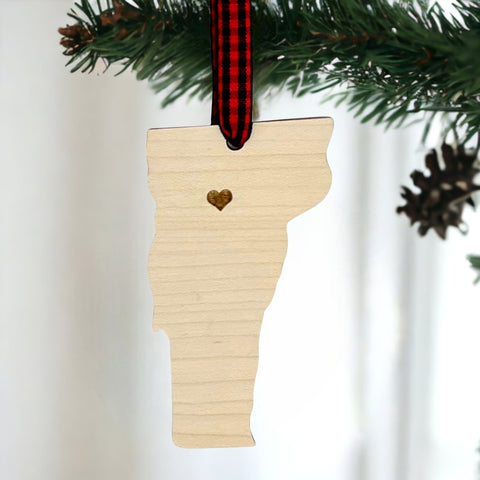 Vermont Custom Home Town Ornament