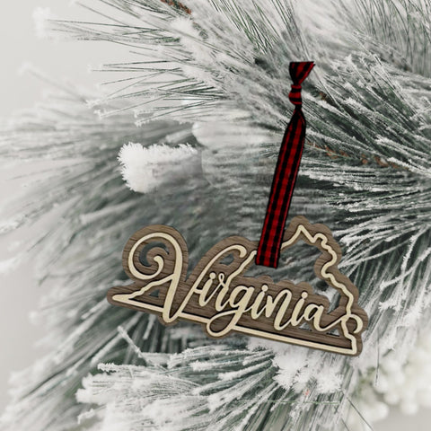 Virginia Double Layer Ornament