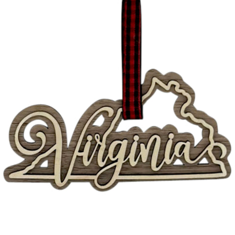 Virginia Double Layer Ornament