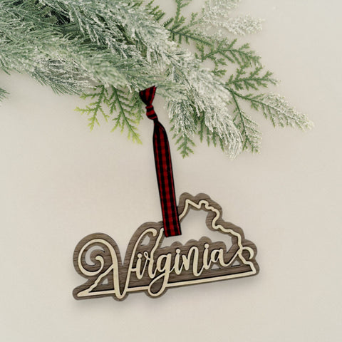 Virginia Double Layer Ornament