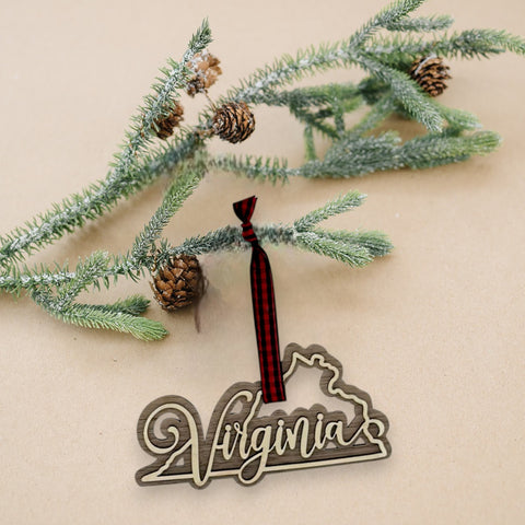 Virginia Double Layer Ornament