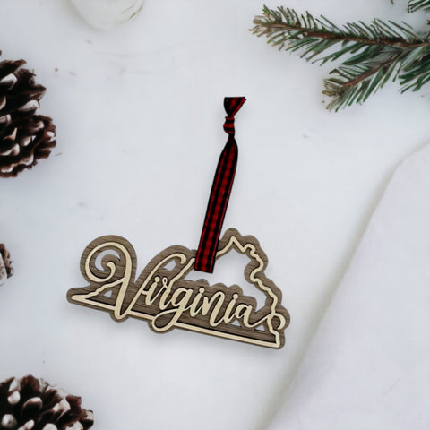 Virginia Double Layer Ornament