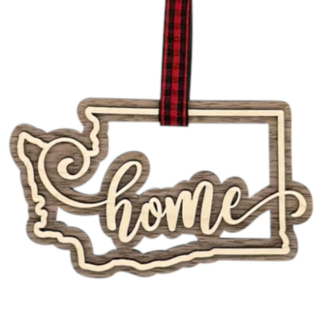 Washington Home Double Layer Ornament