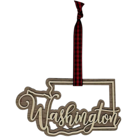 Washington Double Layer Ornament