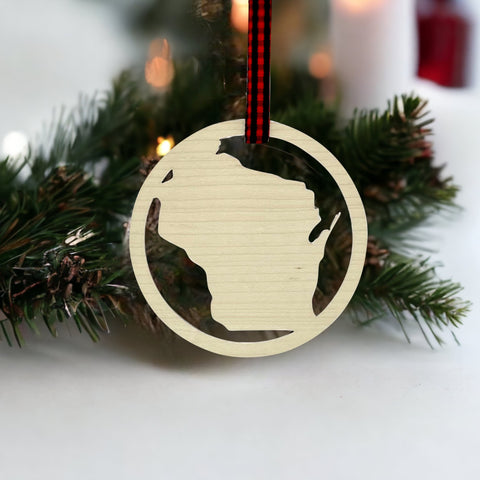 Wisconsin Border Ornament