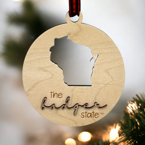 Wisconsin Nickname Ornament