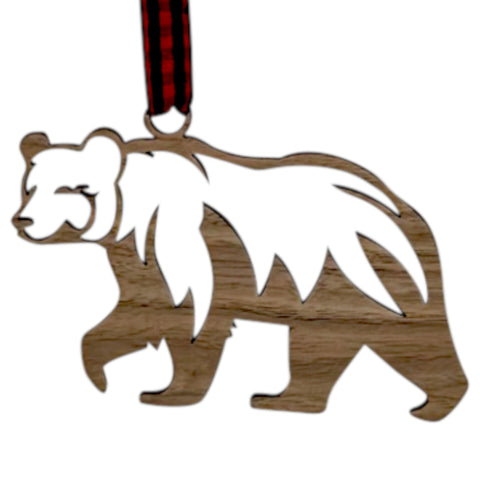 Winter Polar Bear Ornament