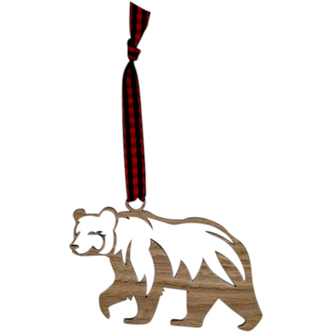 Winter Polar Bear Ornament